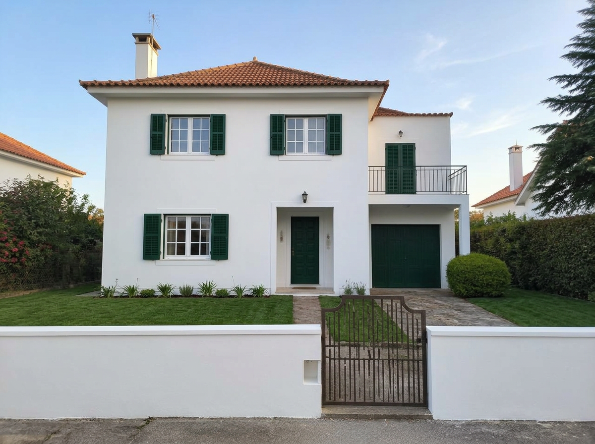 House exterior, São Domingos de Rana after